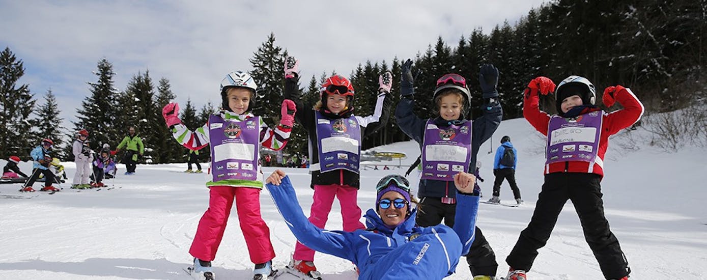 Kinder-Skikurs (4-5 J.) für Anfänger - Wochenende.