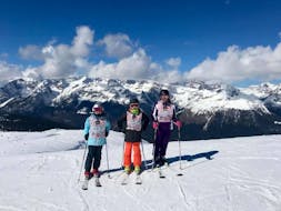 Clases de esquí para niños a partir de 6 años para avanzados con Scuola di Sci Andalo Dolomiti di Brenta.