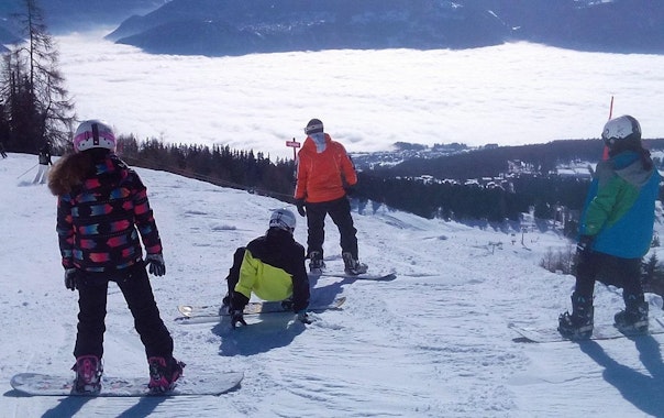 Off-Piste Snowboarding Lessons for Kids - FWT Club - Montana