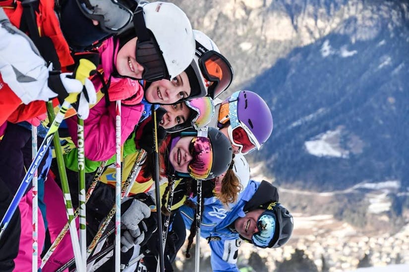 Skilessen voor kinderen (4-12 jaar) voor ervaren skiërs