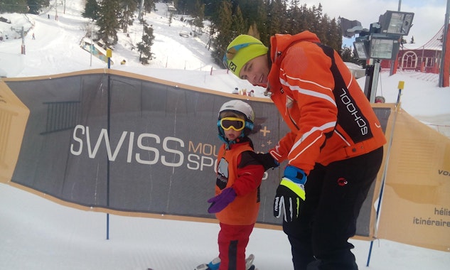 Kids Ski Lessons (3-6 y.) for Skiers with Experience - Max 5 per group - Crans