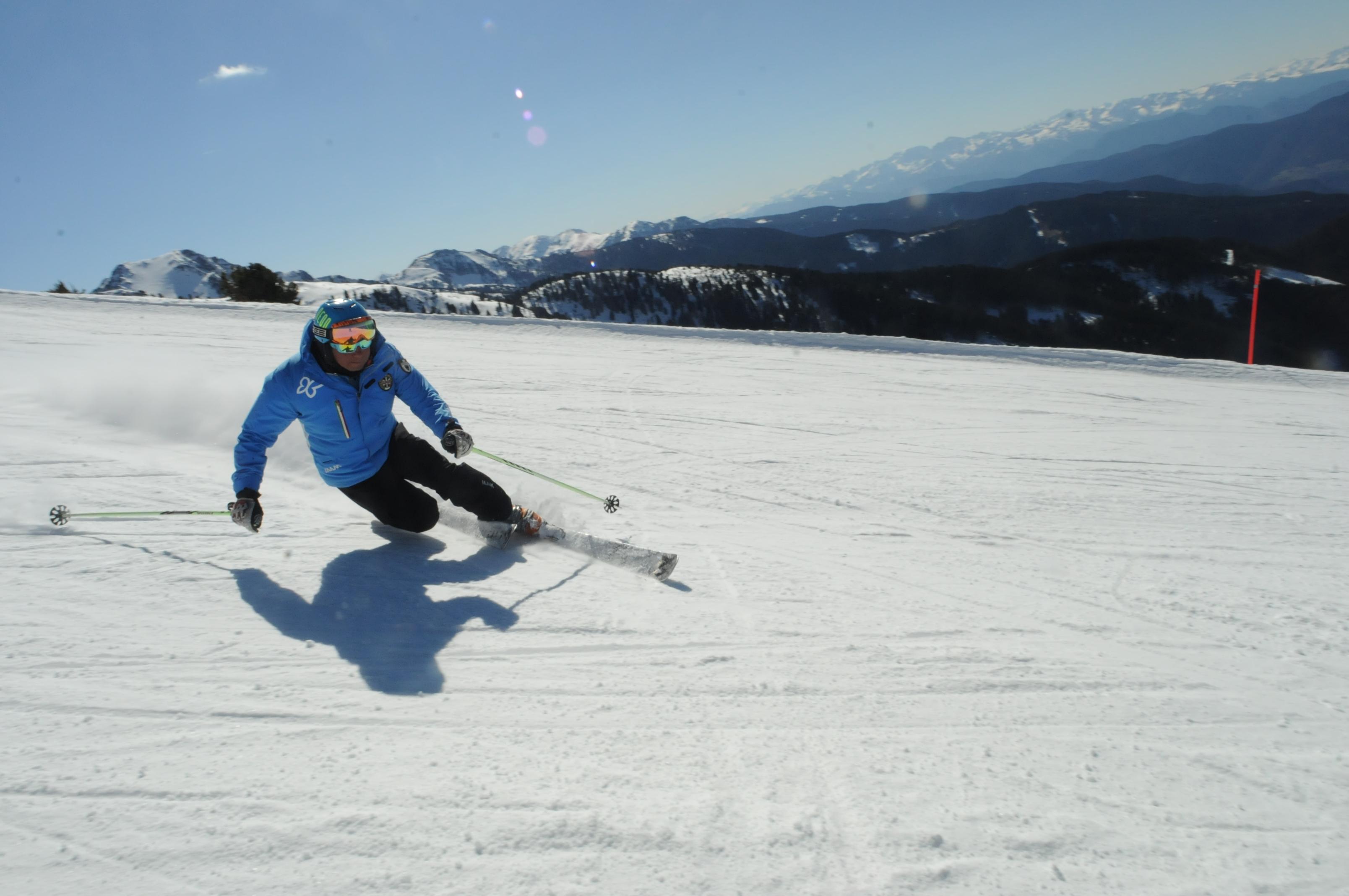 Private Telemark Skiing Lessons for All Levels Scuola Sci Cermis Cavalese