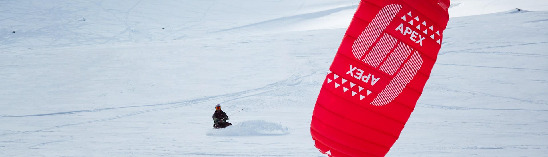 Private Snowkite Lessons with Sports Paradise - Snowkite Silvaplana - Hero image