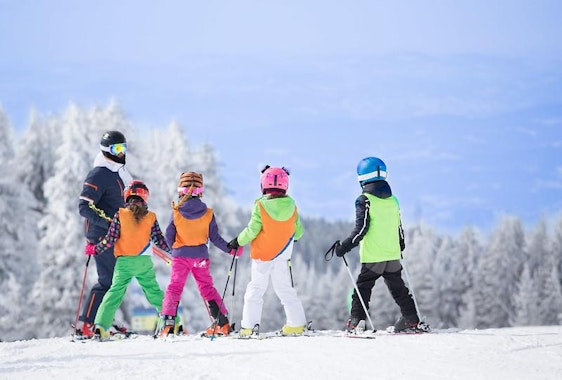 Kids Ski Lessons (3-4 y.) for First-Timers