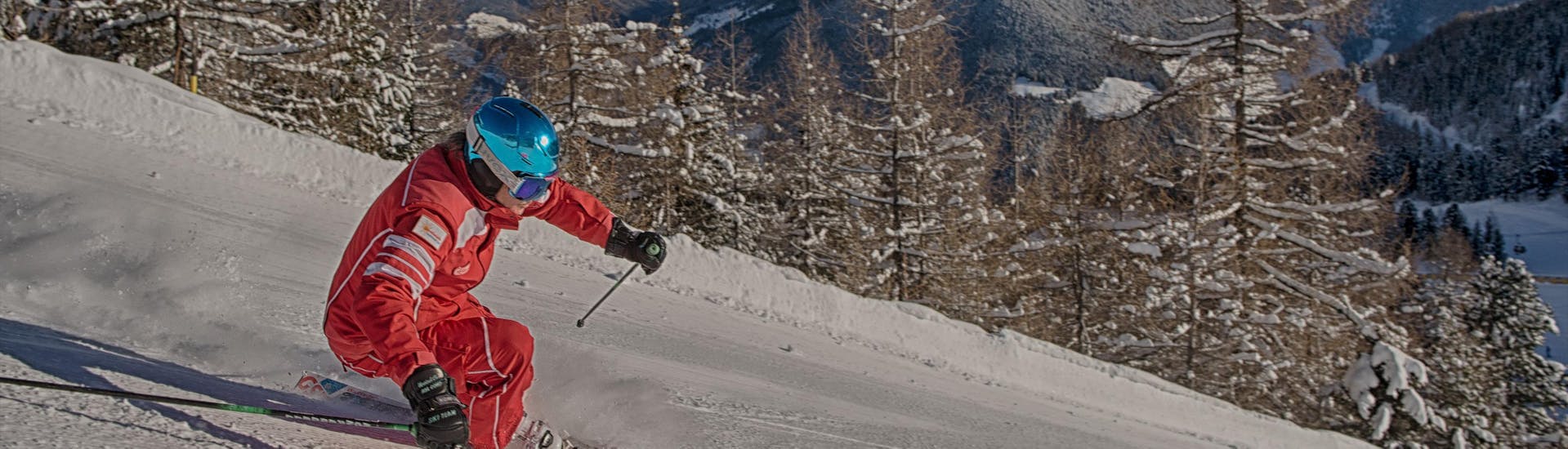 Clases de esquí para adultos a partir de 16 años para avanzados.