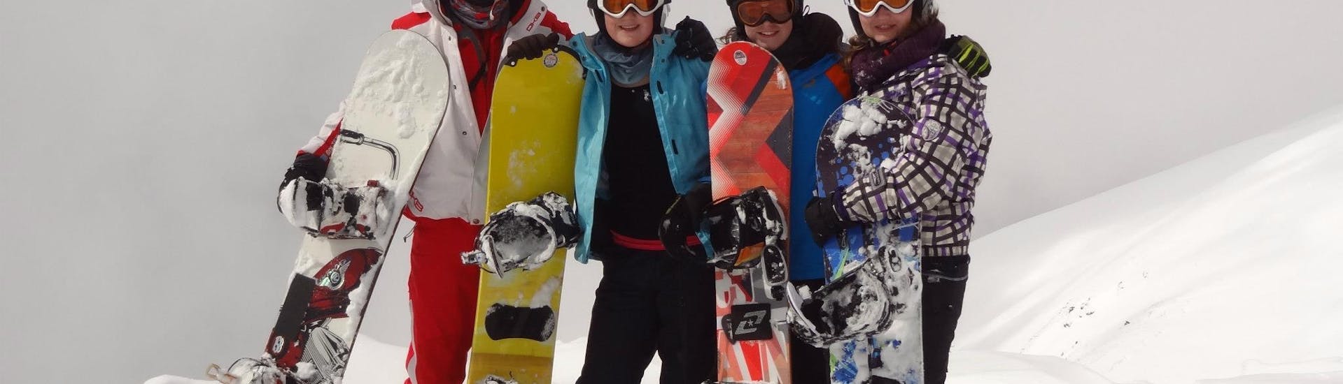 Snowboarding Lessons (from 8 y.) for Beginners with Ski School Speikboden Ahrntal - Hero image