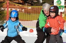 Kids Ski Lessons (4-10 y.) for All Levels from Ski School Entleitner.
