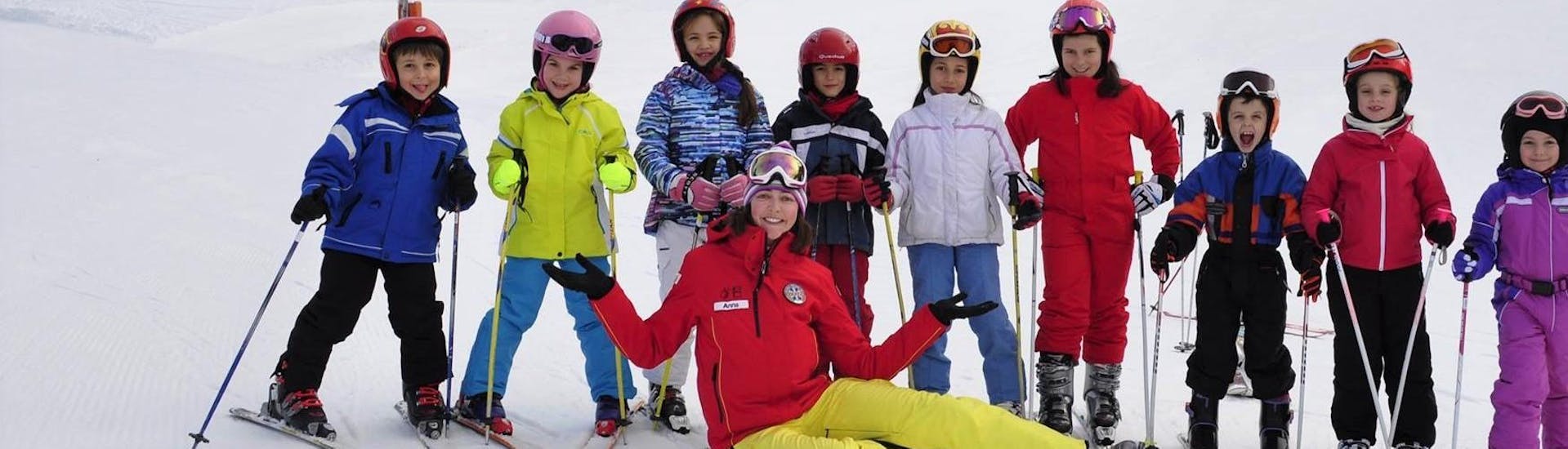 Kinder-Skikurs ab 4 Jahren für alle Levels.