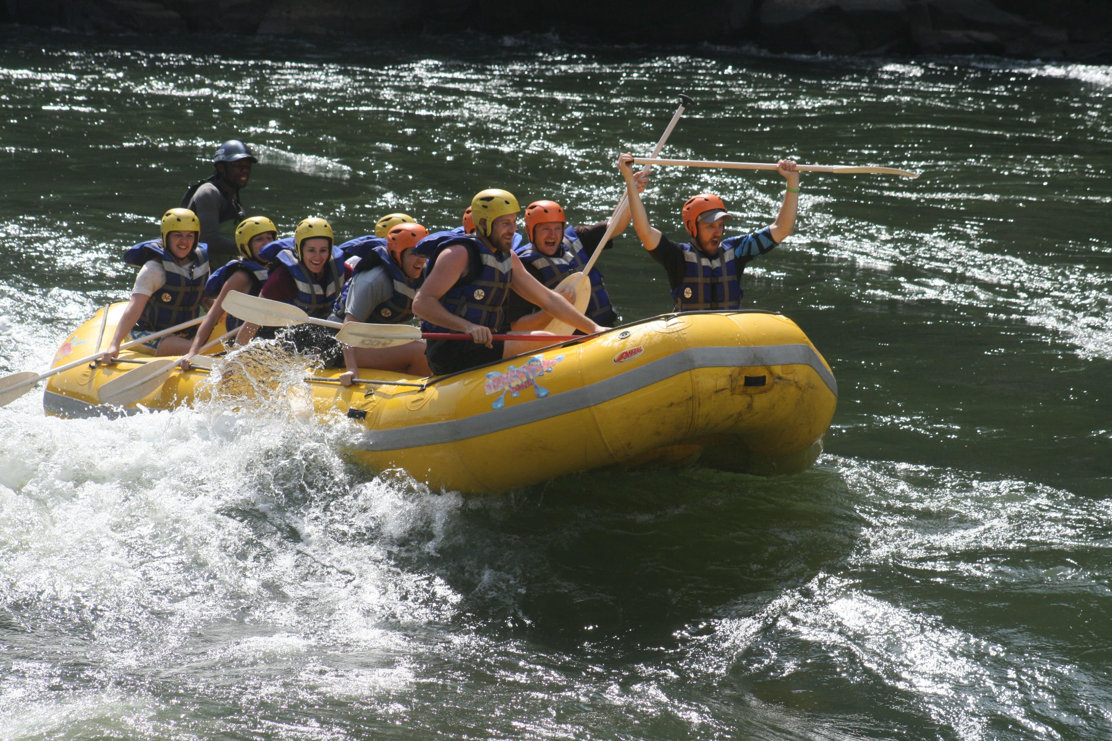 Rafting on the Zambezi River "Wildlife".
