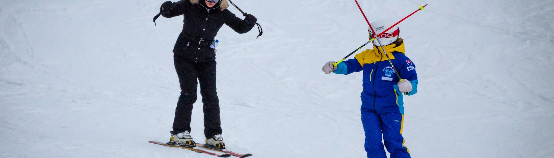 Lezioni private di sci per adulti a partire da 17 anni per tutti i livelli con Crystal Ski  Demänovská Dolina.