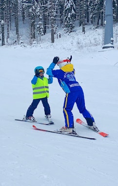 Private Ski Lessons + Ski Hire Package for Kids of All Levels