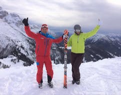 Cours particulier de ski Adultes pour Tous niveaux avec Scuola di Sci Val Rendena.