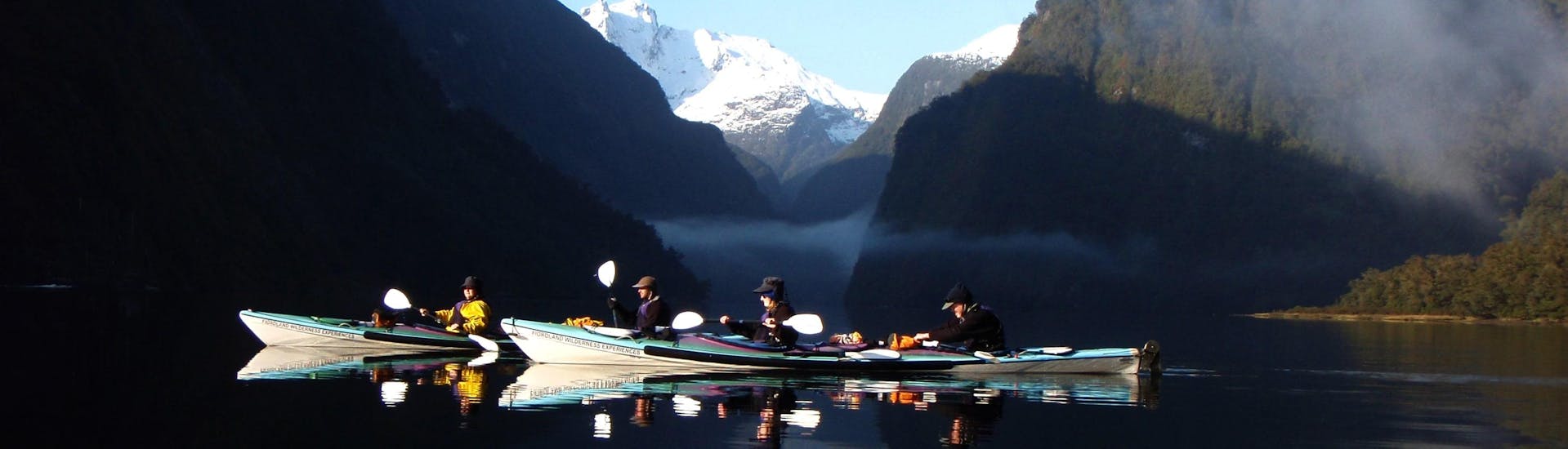 Kayak e canoa facile - Doubtful Sound Fjord.