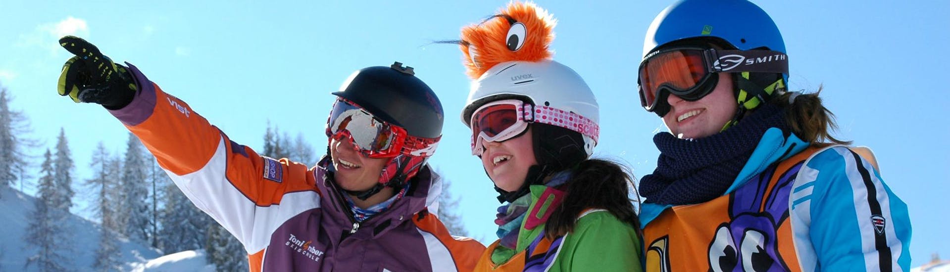 Kids Ski Lessons "Wild Rabbits" (4-14 y.) for Advanced Skiers in Großarl.
