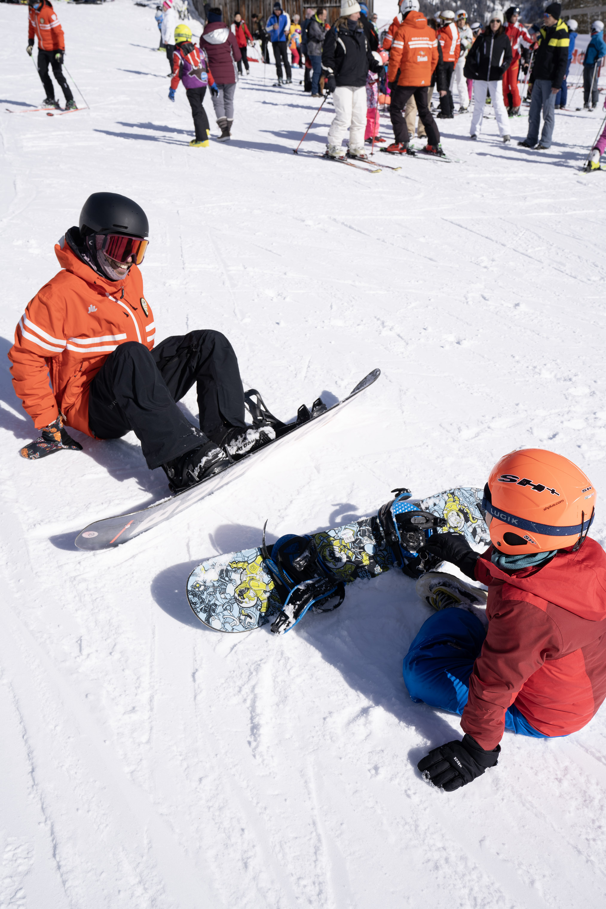 Privater Snowboardkurs für Kinder&Erwachsene für alle Levels mit Scuola Sci Civetta - Val di Zoldo Pecol.