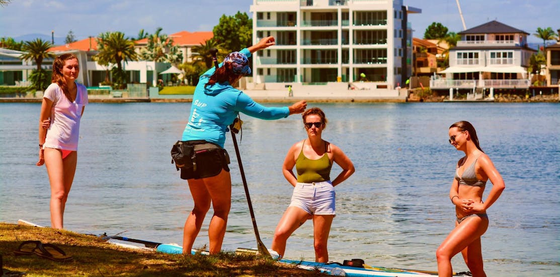 Private stand up Paddle Boarding Lesson for Beginners.