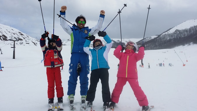Kids Ski Lessons (5-12 y.) - All Levels
