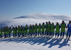 Clases de esquí para adultos a partir de 14 años para todos los niveles con Scuola Sci Le Rocche - Campo Felice.