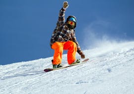 Snowboardkurs ab 10 Jahren ohne Erfahrung mit Scuola Sci Le Rocche - Campo Felice.