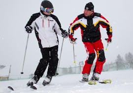 Clases de esquí para adultos a partir de 13 años para principiantes con Skischule Sportcollection - Altenberg.