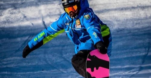 Clases de snowboard privadas a partir de 4 años para avanzados con Scuola di Sci Tre Nevi Ovindoli Clases de snowboard privadas a partir de 4 años para avanzados con Scuola di Sci Tre Nevi Ovindoli.