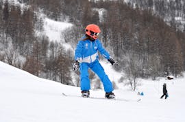 Snowboarding Lessons for Kids (from 9 y.) from Ski School ESI Monêtier Serre-Chevalier.