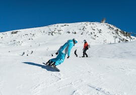 Privé snowboardlessen voor alle niveaus met ESI Snow Diam's Espace Diamant.
