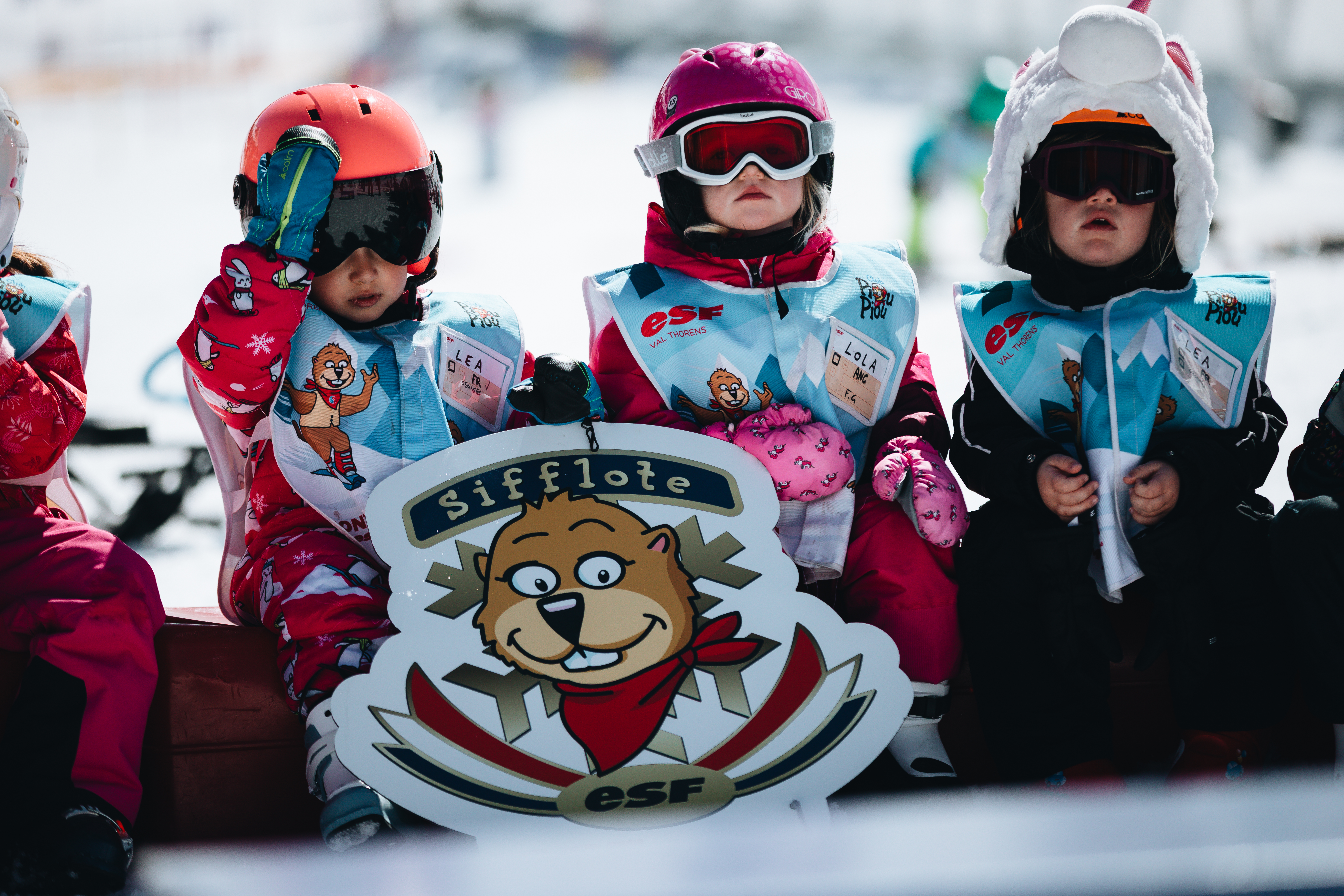 Skilessen voor kinderen "Sifflote" (4 jaar).