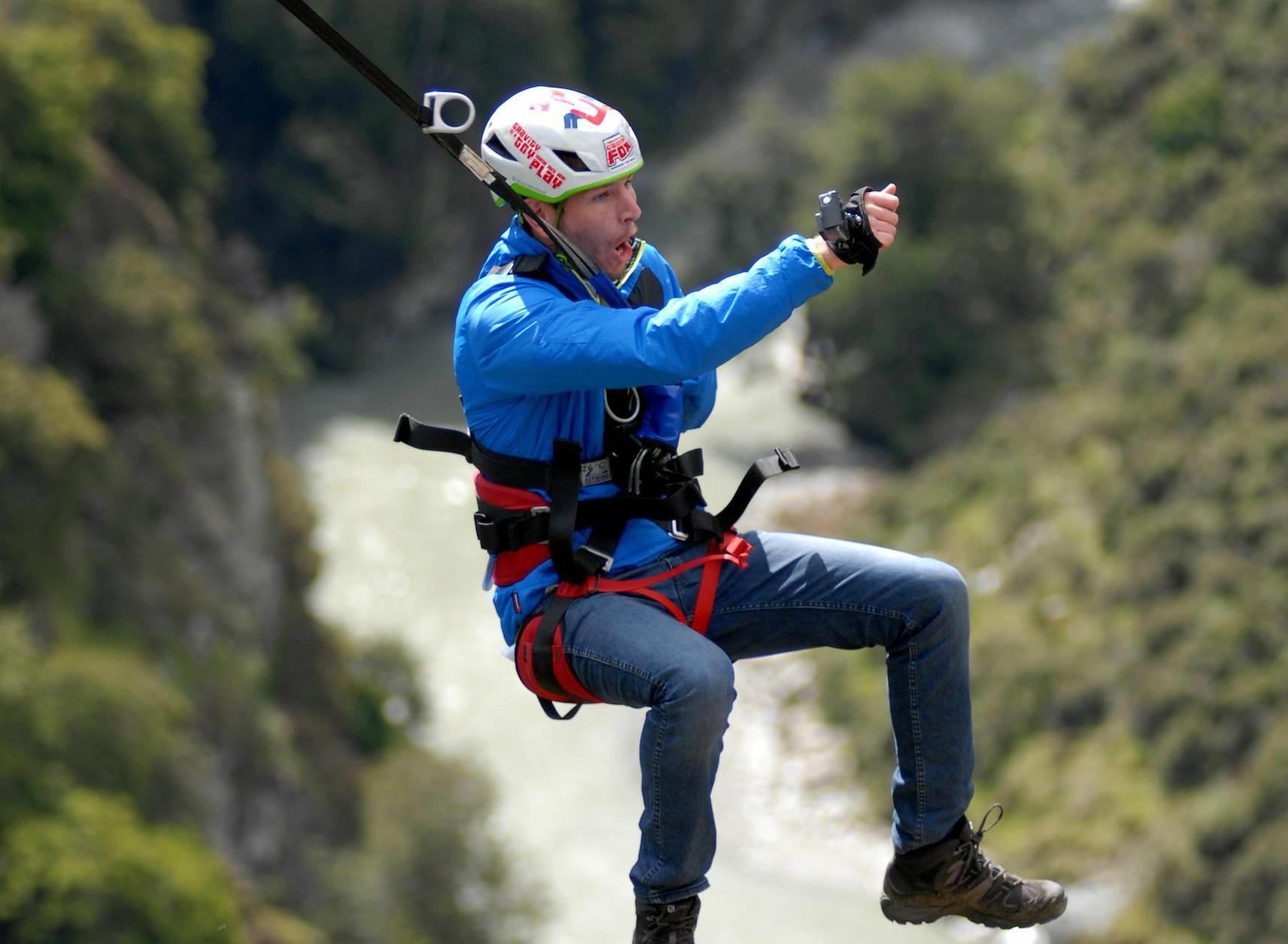 Swing & Zipline Combo in Queenstown Shotover Canyon Swing