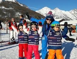 Lezioni private di sci per bambini (dai 4 anni) di tutti i livelli con ESI Monêtier Serre-Chevalier.