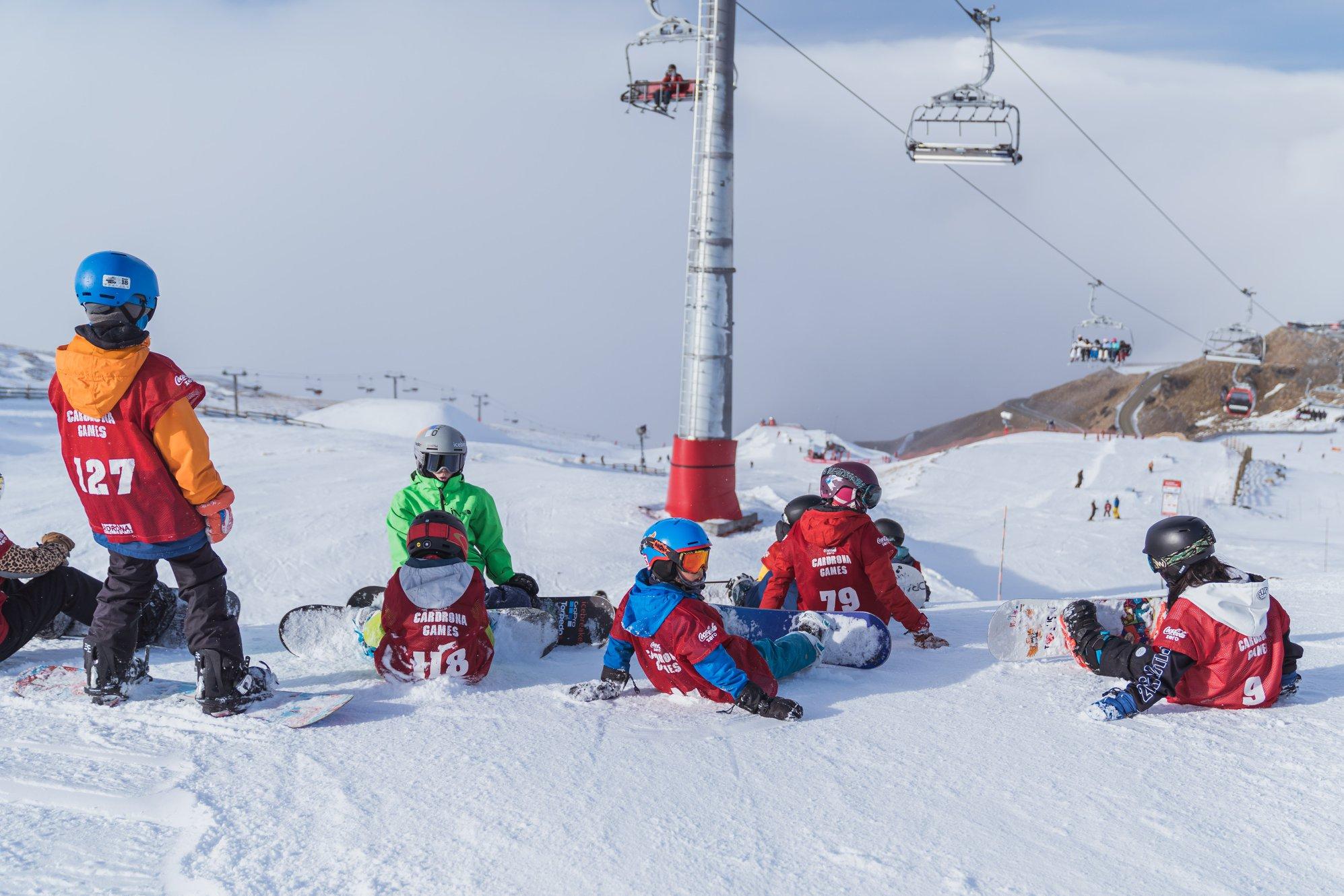 Snowboarding Lessons for Kids (717 years) With Transfer Cardrona