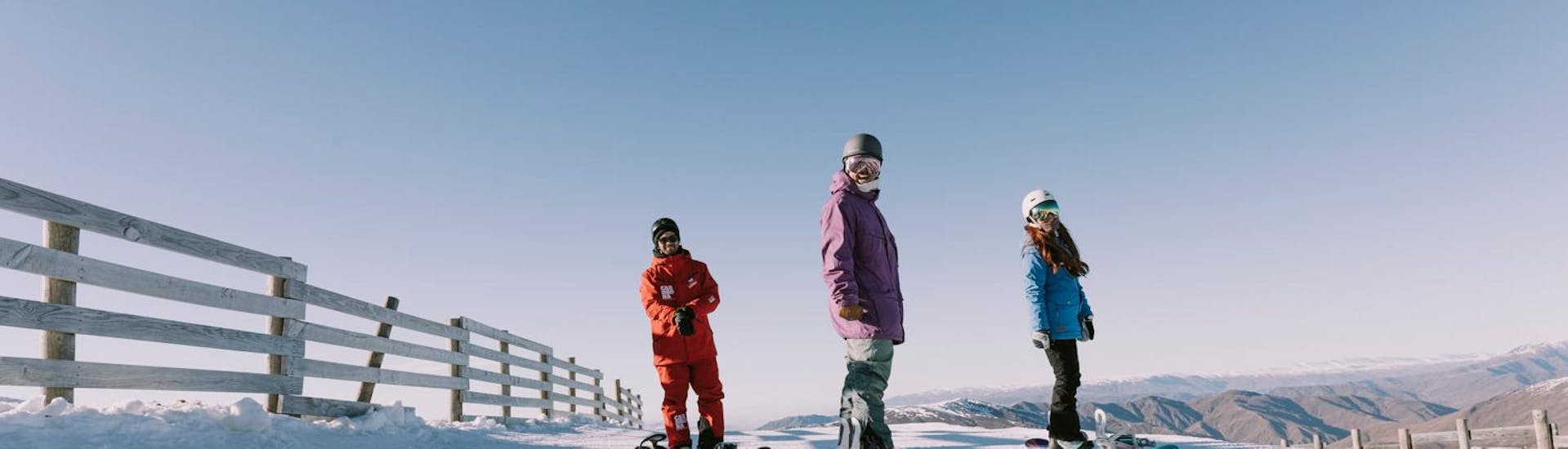 Snowboarding Lessons for Adults - All Levels - With Transfer.