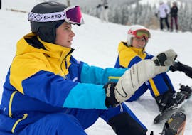 Lezioni private di Snowboard a partire da 17 anni per tutti i livelli con Crystal Ski  Demänovská Dolina.