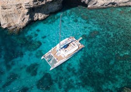 Catamaran Trip to Malta&#39;s Best Beaches from Bugibba  with Sea Adventure Excursions Bugibba