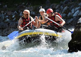 Action Rafting in a 2-Seat Mini Raft on the Saalach River with Base Camp Lofer
