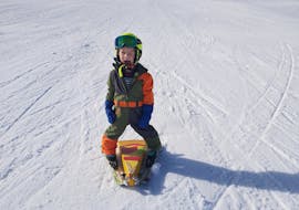 Cours de ski Enfants "Kids Club" (3-4 ans) pour Débutants avec Heli's Skischule Saalbach-Hinterglemm.