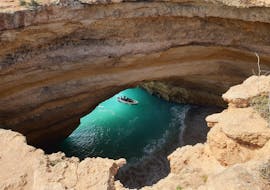 Boat Trip to Benagil Caves in a Small Group from Armação with Tridente Boat Trips Algarve