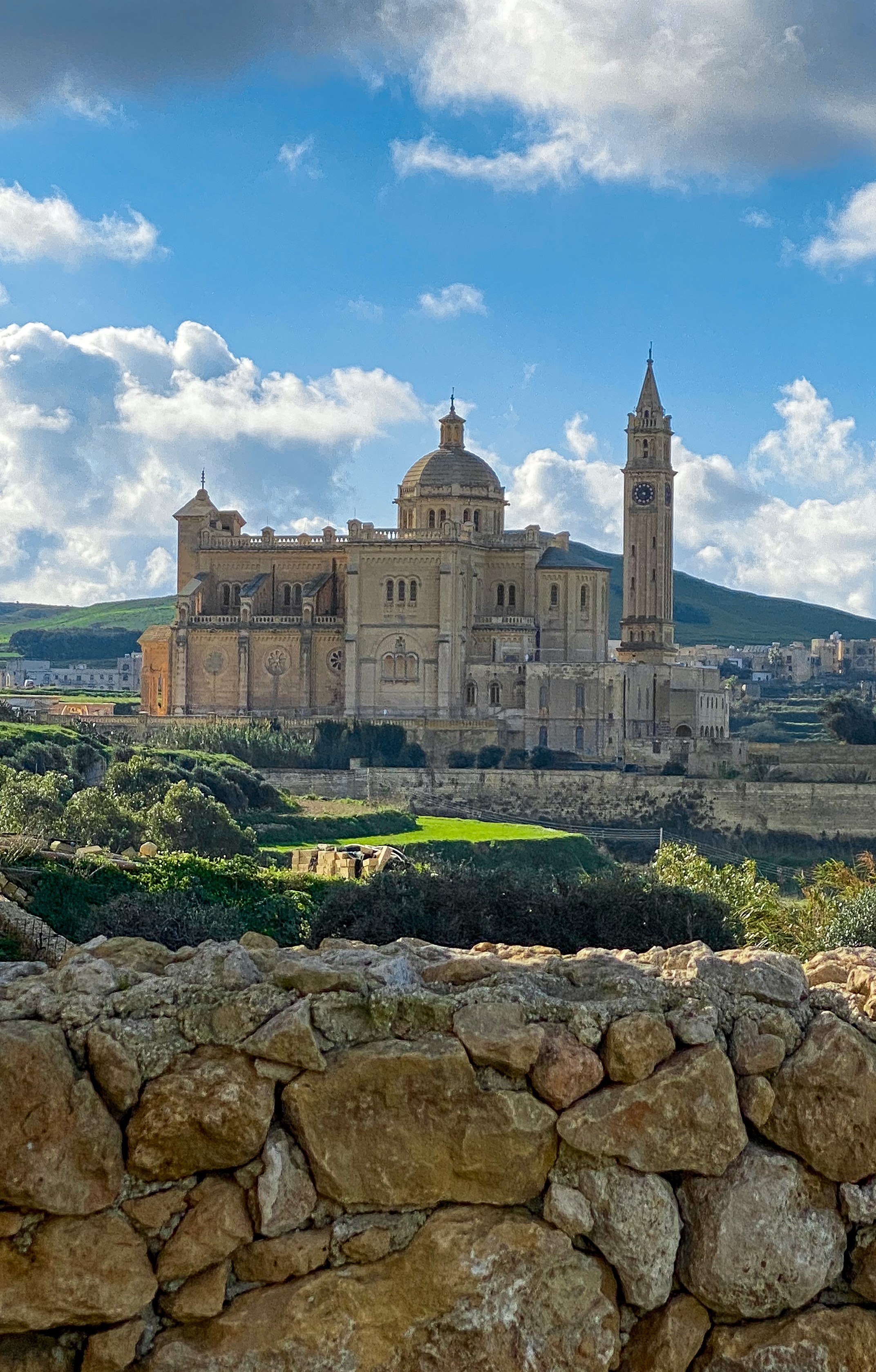 An amazing building and its surround landscape during the Boat Trip to Gozo, Comino &amp; St Paul&#x27;s Islands with Mermaid Cruises Malta.
