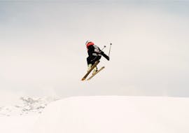 Clases particulares de Freeride para todos los niveles con Escuela Ski Sierra Nevada.