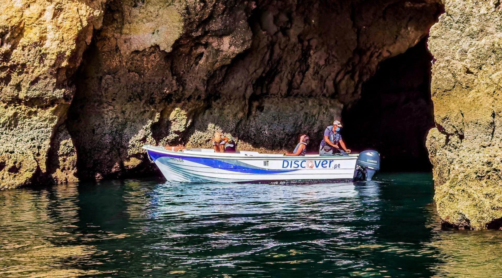 Boat Tour to the Benagil Cave with Local Guide from Portimão | Discover ...