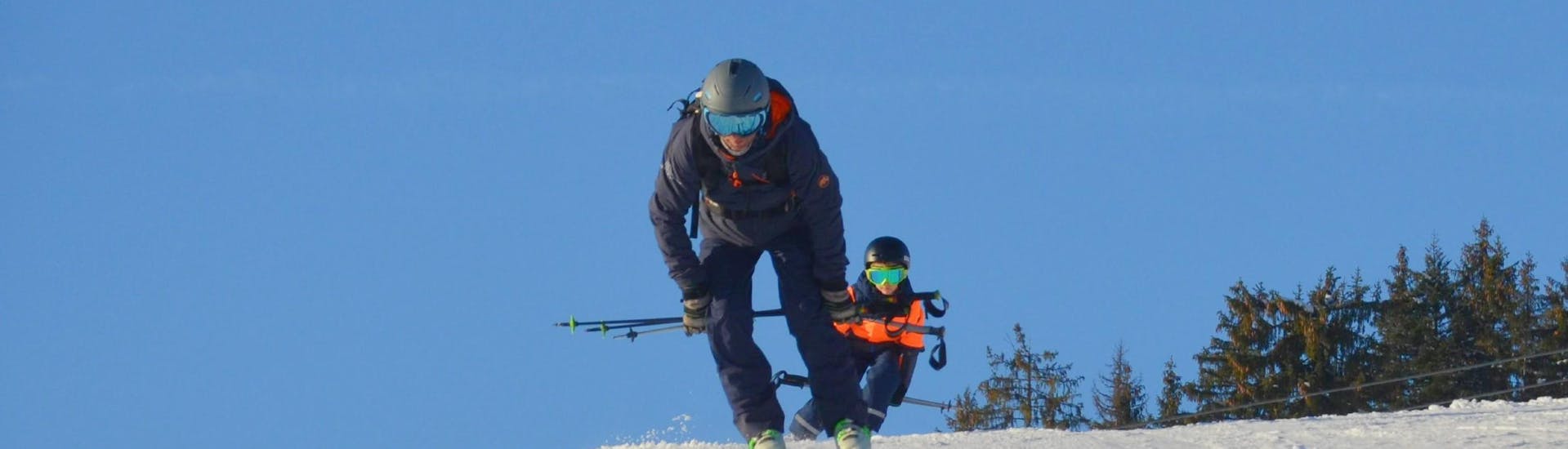 Clases de esquí privadas para niños a partir de 4 años para todos los niveles con Ski Sports School Mountainmind Söll.