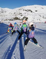 Clases de esquí para niños (4-16 años) de todos los niveles - Medio día con Ski Life Escuela de Esquí Baqueira.