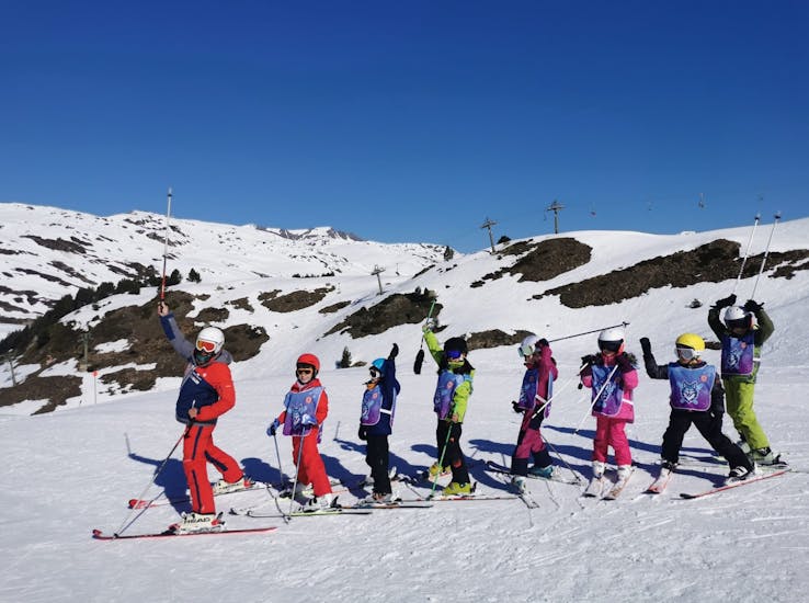 Cours de ski Enfants (4-16 ans) pour Tous niveaux.