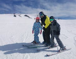 Clases particulares de esquí para niños de todos los niveles con Ski Life Escuela de Esquí Baqueira.
