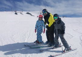 Clases particulares de esquí para niños de todos los niveles con Ski Life Escuela de Esquí Baqueira.