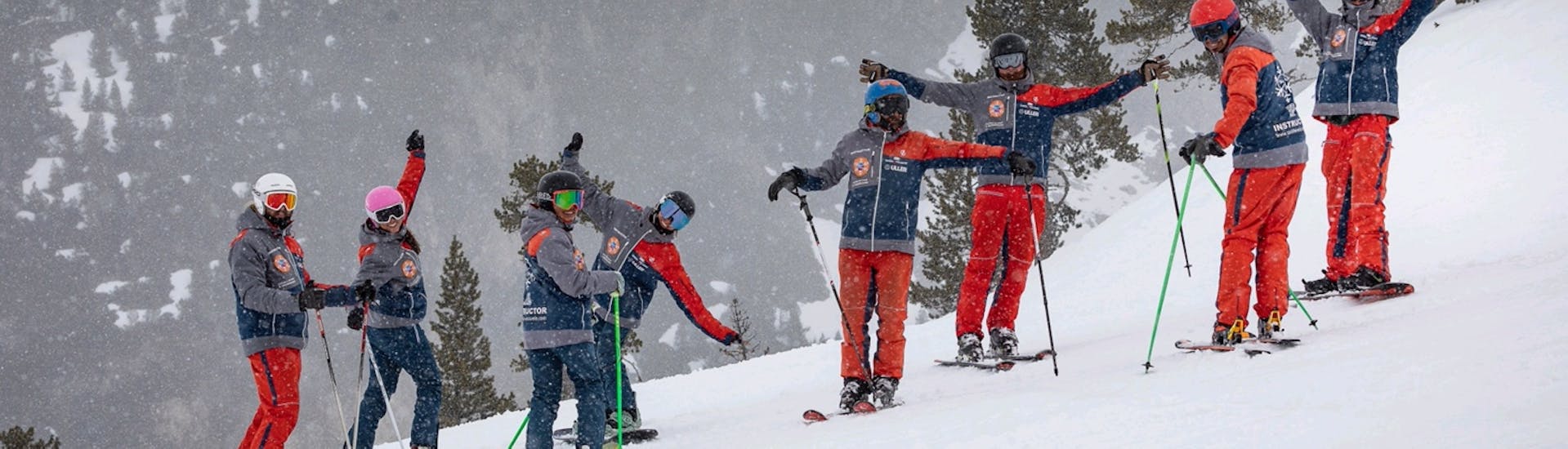 Tour privado de esquí alpino para esquiadores avanzados.