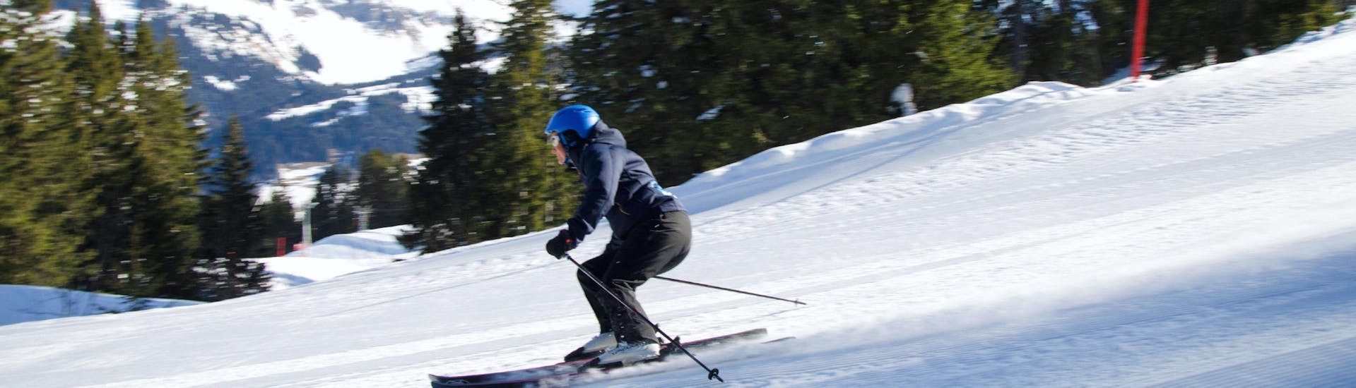 Cours particulier de ski Enfants & Adultes au Glacier 3000.