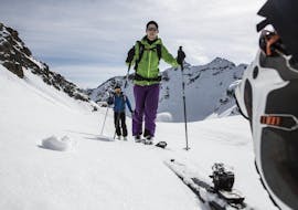 With the Private Ski Touring Guide for All Levels from the snow sports school Morgenstern the participants get the perfect opportunity to enjoy a wonderful view of the mountains.