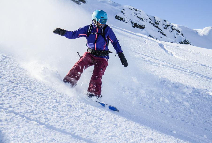 Snowboard private lessons Freeride Hotspot