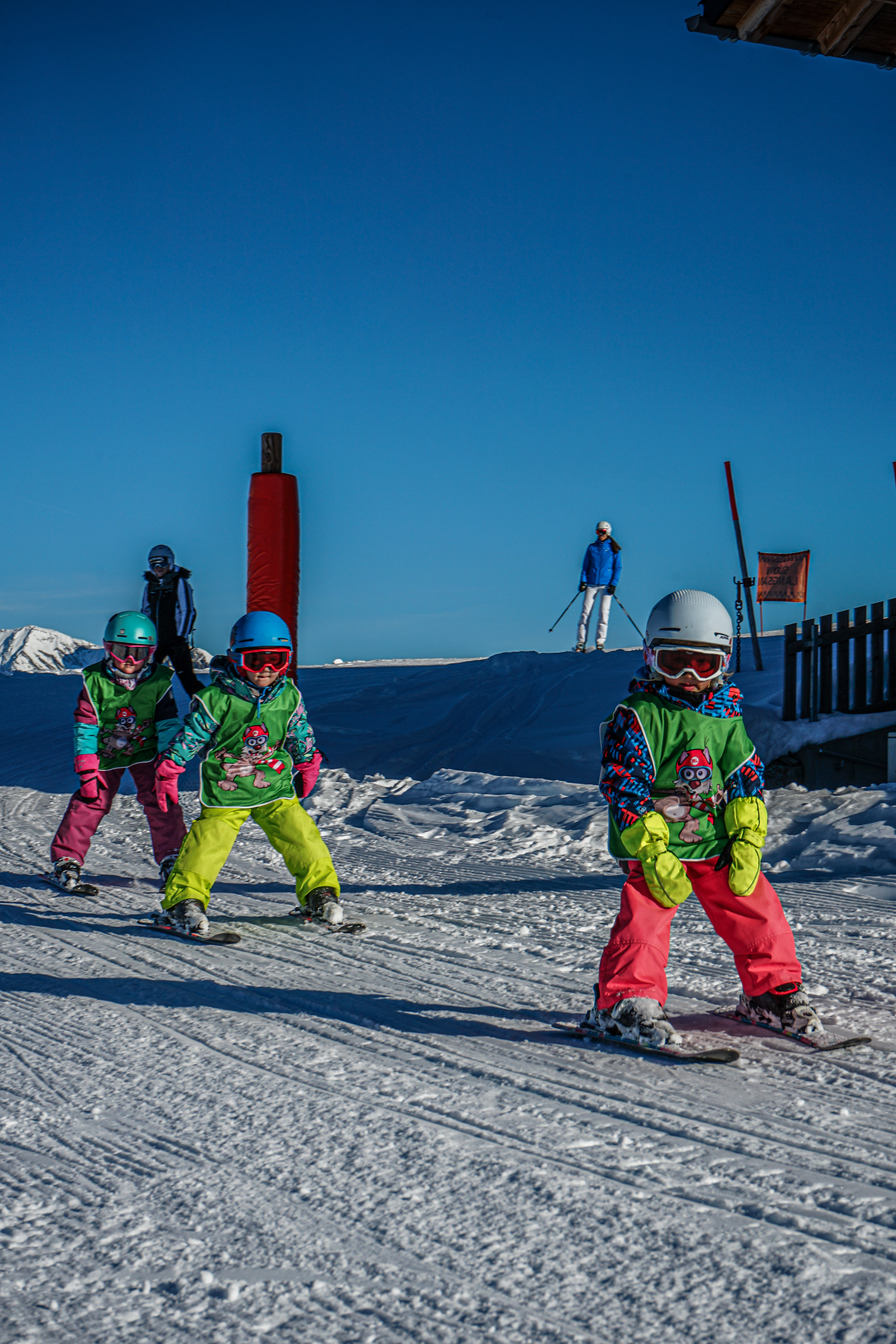Premier Cours de ski Enfants (4-17 ans) avec Skischule Schruns.